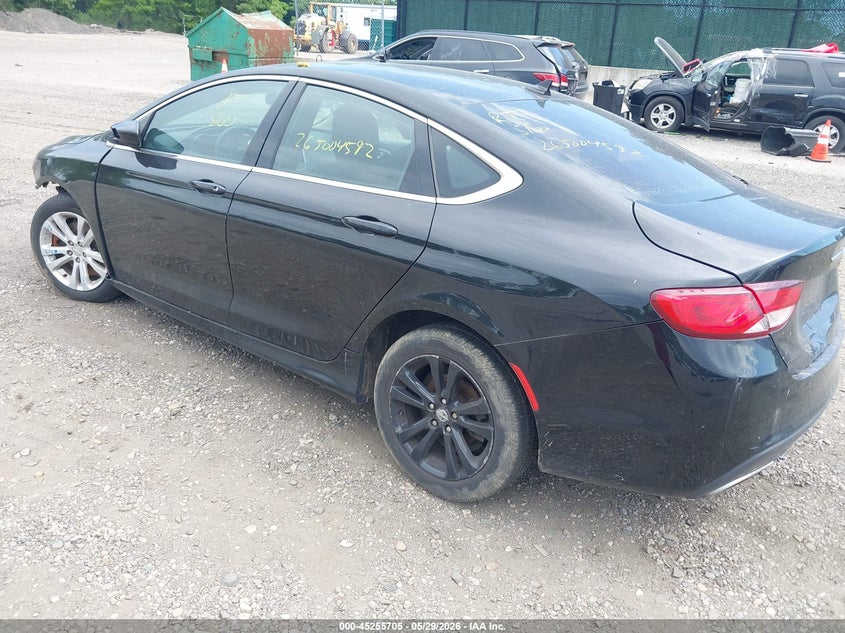 Vin: 1c3cccag1fn731666, lot: 45753514, chrysler 200 limited 20153