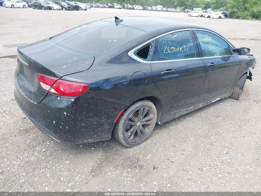 Vin: 1c3cccag1fn731666, lot: 45753514, chrysler 200 limited 20154