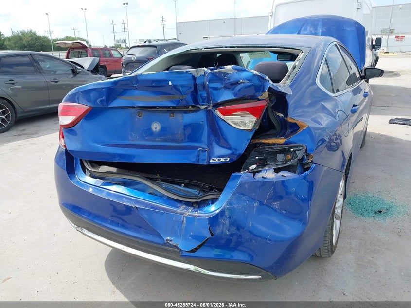 2015 Chrysler 200 Limited VIN: 1C3CCCAB7FN605915 Lot: 45255724