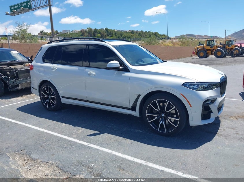 2022 BMW X7 xDrive40I VIN: 5UXCW2C05N9J76451 Lot: 45255777