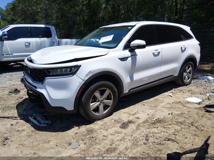 Vin: 5xyrg4lc5mg024598, lot: 45753598, kia sorento lx 20212