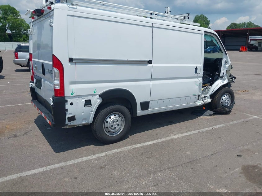 Vin: 3c6lrvag3pe563323, lot: 45753610, ram promaster 1500 low roof 136 wb 20234