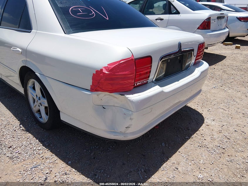 2001 Lincoln Ls V8 Auto VIN: 1LNHM87A41Y605030 Lot: 45255824