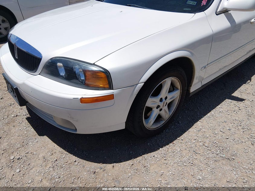2001 Lincoln Ls V8 Auto VIN: 1LNHM87A41Y605030 Lot: 45255824