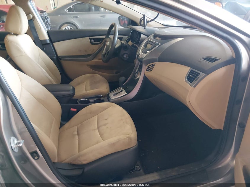 2012 Hyundai Elantra 1.8 Gls gold Lot 111045255831 Vin 5NPDH4AE5CH064280