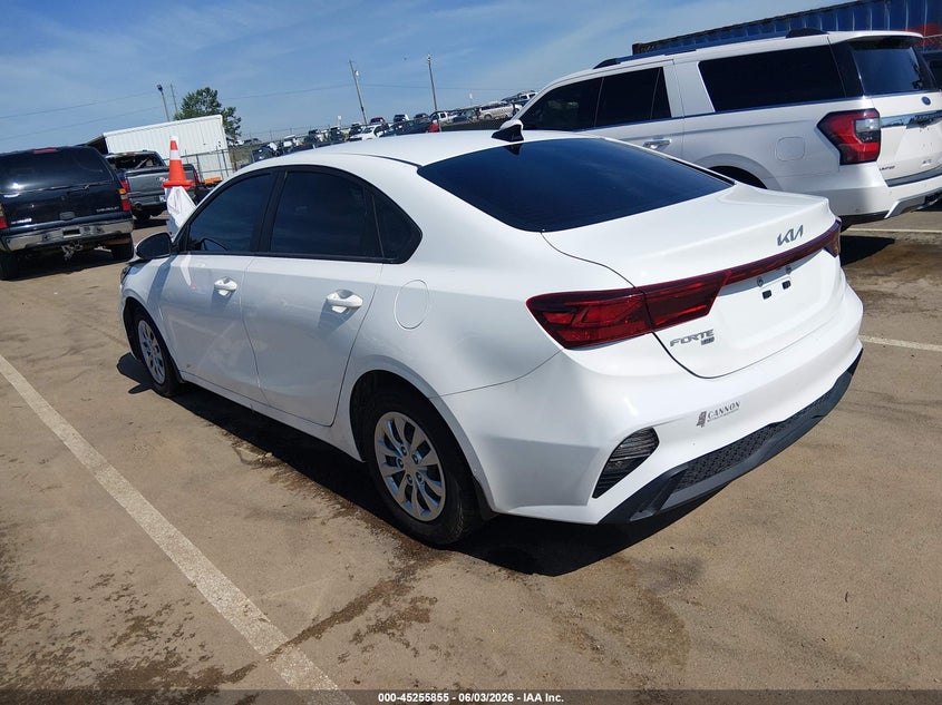 Vin: 3kpf24adxpe684599, lot: 45753675, kia forte lx 20233