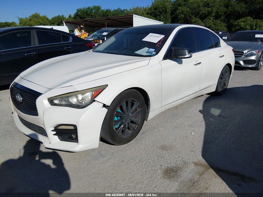 Vin: jn1bv7ap1fm330829, lot: 45753727, infiniti q50 premium 20152