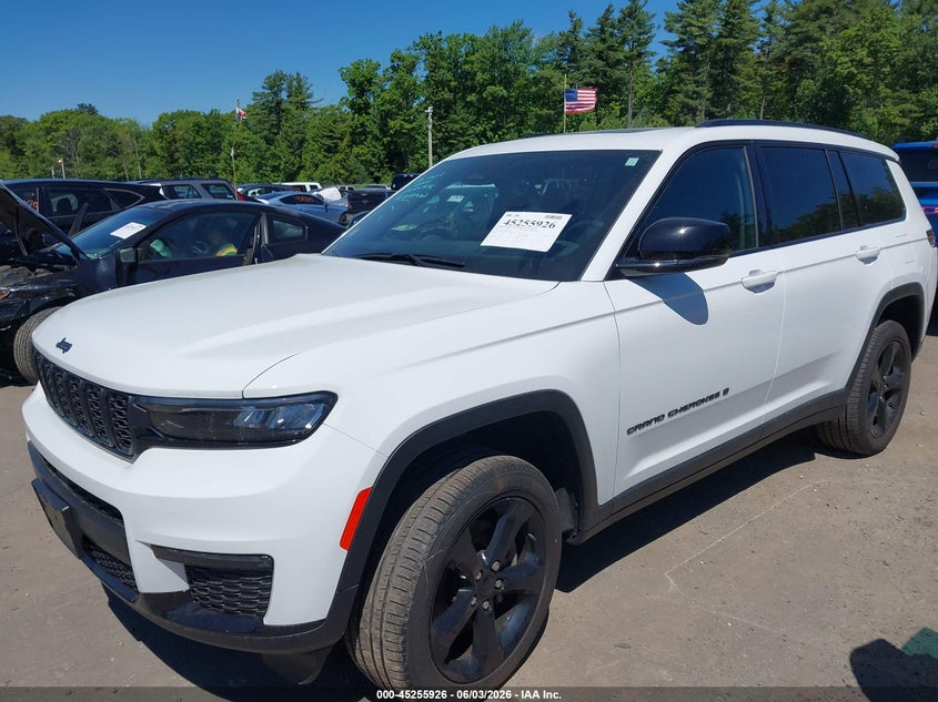 Vin: 1c4rjkbg8s8663508, lot: 45753746, jeep grand cherokee l limited 4x4 20252