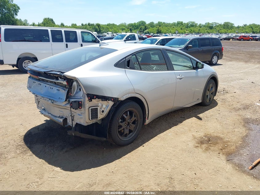 Vin: jtdadabu7r3009109, lot: 45753763, toyota prius le awd-e 20244