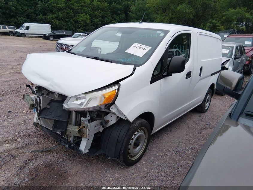 Vin: 3n63m0zn1hk700658, lot: 45753764, chevrolet city express 1lt 20172