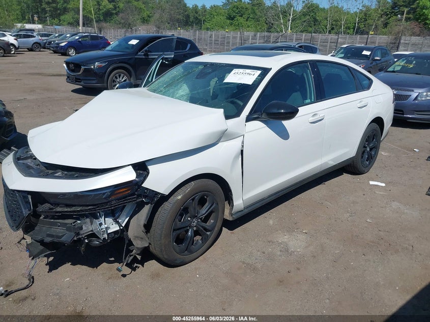 Vin: 1hgcy1f4xsa072943, lot: 45753784, honda accord se 20252