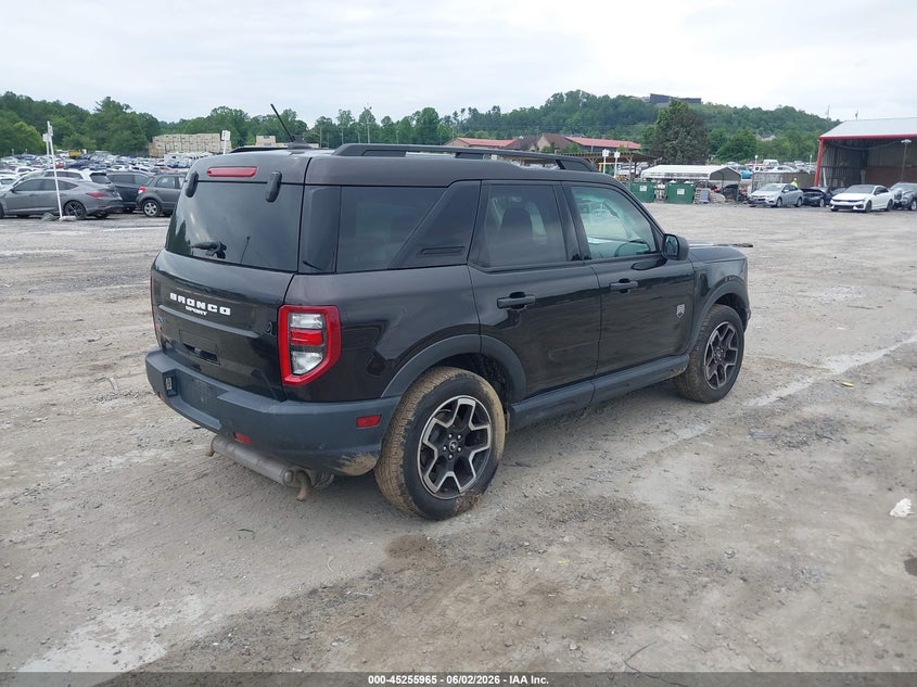 Vin: 3fmcr9b66mra02488, lot: 45753785, ford bronco sport big bend 20214