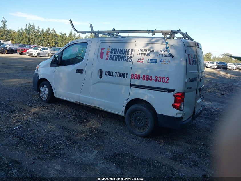 Vin: 3n6cm0kn6fk705281, lot: 45753790, nissan nv200 s/sv 20153