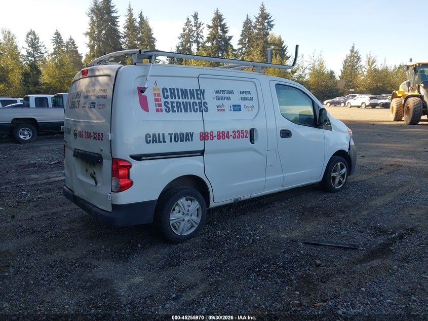 Vin: 3n6cm0kn6fk705281, lot: 45753790, nissan nv200 s/sv 20154
