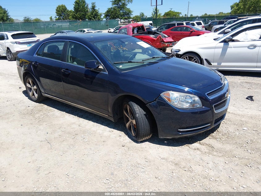 Vin: 1g1zc5e12bf266481, lot: 45753801, chevrolet malibu 1lt 20111