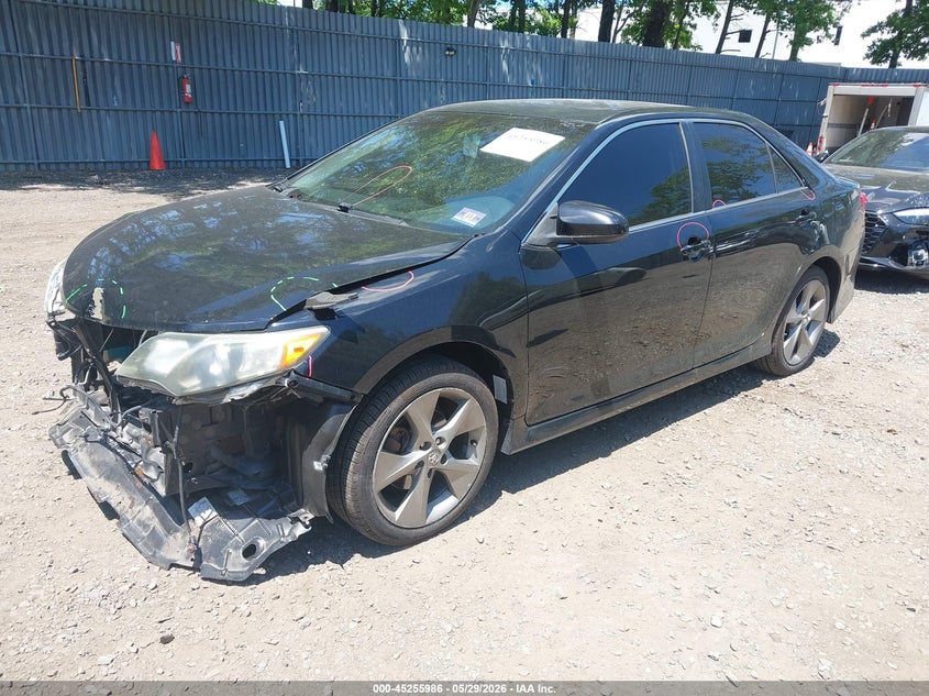 2012 Toyota Camry 2.5 Se Limited Edition black Lot 111045255986 Vin 4T1BF1FK3CU182839