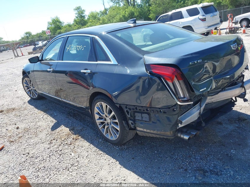Vin: 1g6kd5rs9ju121430, lot: 45753815, cadillac ct6 luxury 20183