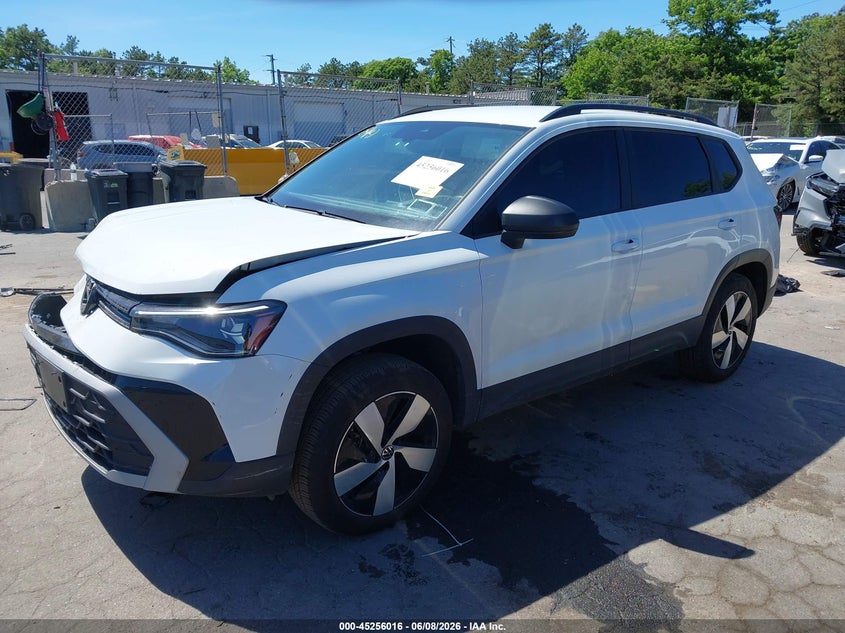 Vin: 3vv8c7b26sm003570, lot: 45753836, volkswagen taos 1.5t s 20252