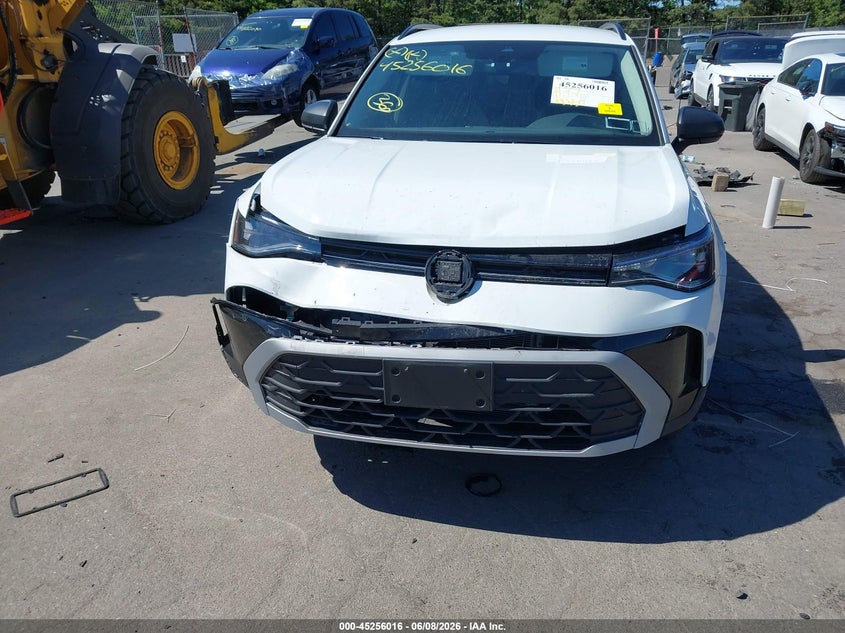 2025 VW TAOS S 4MOTION 1.5L I-4 DI, DOHC, V(VIN: 3VV8C7B26SM003570