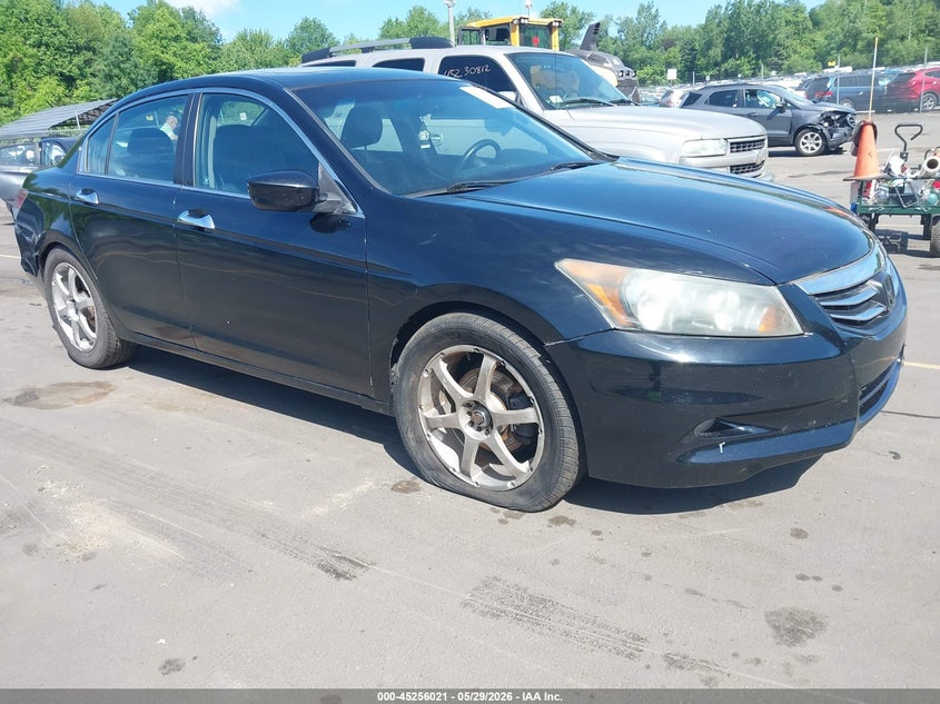 2012 Honda Accord 3.5 3.5 Ex-L black Lot 111045256021 Vin 1HGCP3F85CA015584