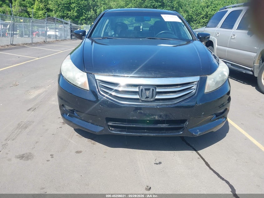 2012 Honda Accord 3.5 3.5 Ex-L black Lot 111045256021 Vin 1HGCP3F85CA015584