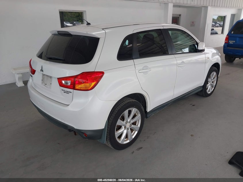 Vin: 4a4ap3au9ee032709, lot: 45753848, mitsubishi outlander sport es 20144