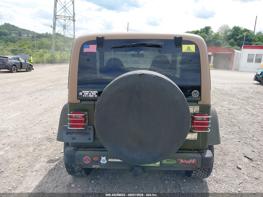 1997 Jeep Wrangler Sahara VIN: 1J4FY49S4VP519253 Lot: 45256053