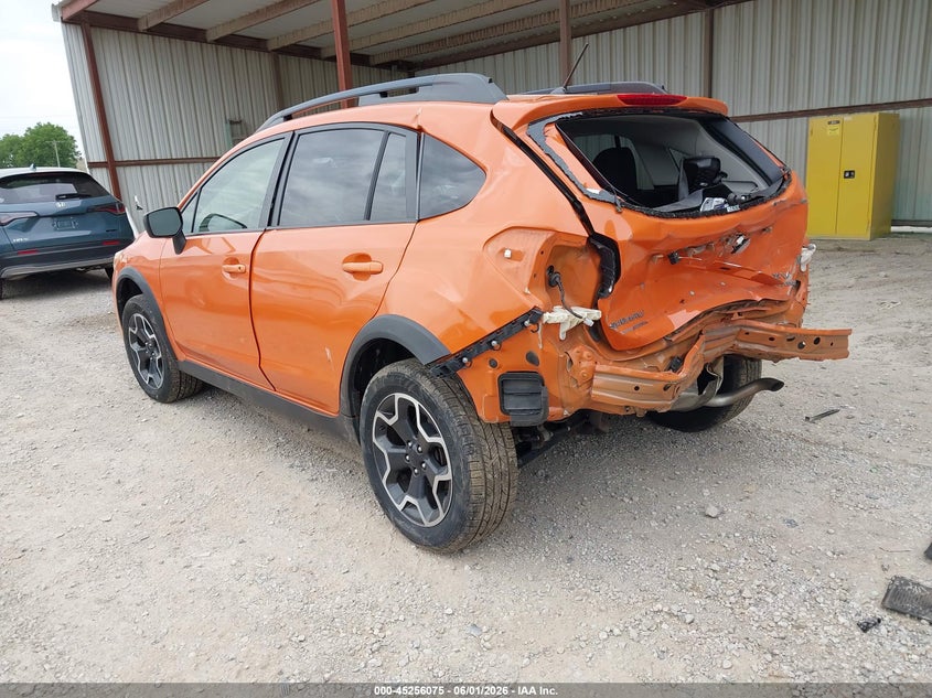 Vin: jf2gpaac9f9322117, lot: 45753895, subaru xv crosstrek 2.0i 20153