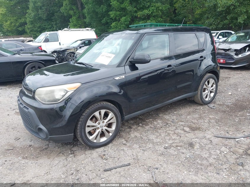 Vin: kndjp3a56f7212574, lot: 45753906, kia soul + 20152