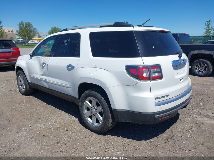 Vin: 1gkkvpkd3gj125148, lot: 45753949, gmc acadia sle-2 20163