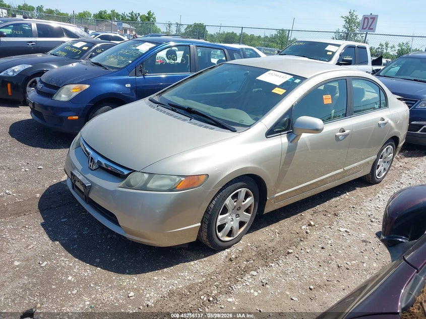 2008 Honda Civic Lx 1HGFA16578L060613 photo 1