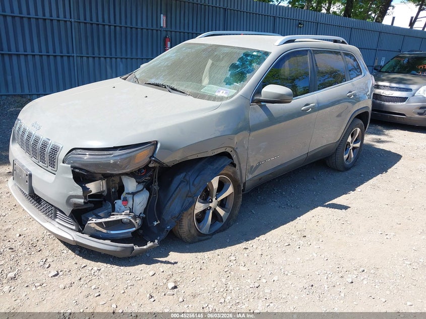 Vin: 1c4pjmdx7kd472038, lot: 45753965, jeep cherokee limited 4x4 20192