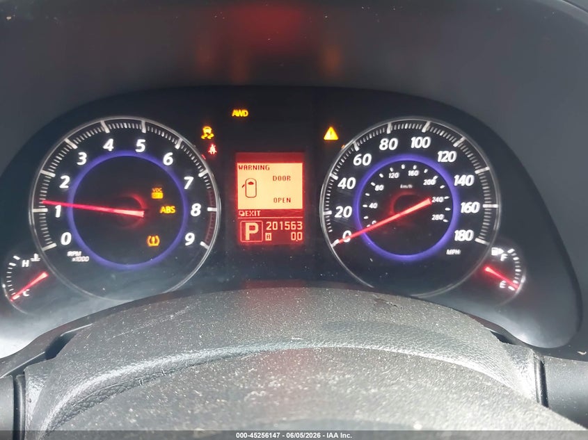 2010 Infiniti Fx35 VIN: JN8AS1MW5AM857108 Lot: 45256147