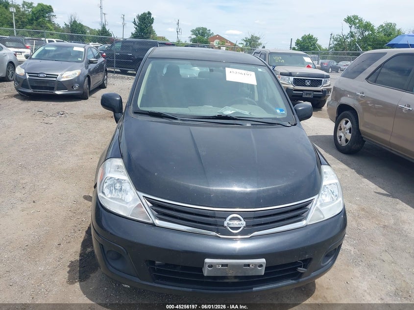 3N1BC1CP2CK249656 2012 Nissan Versa 1.8 1.8 S black
