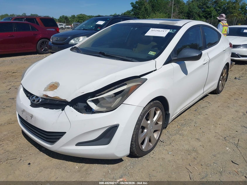 2013 Hyundai Elantra Limited 5NPDH4AE1DH233311 photo 1