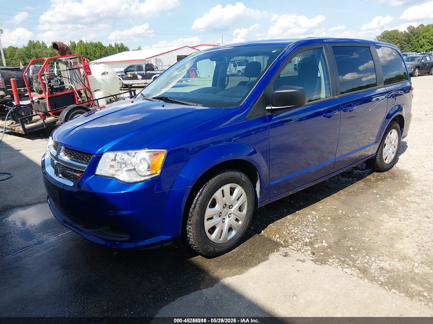 Vin: 2c4rdgbg6jr318629, lot: 45754038, dodge grand caravan se 20182