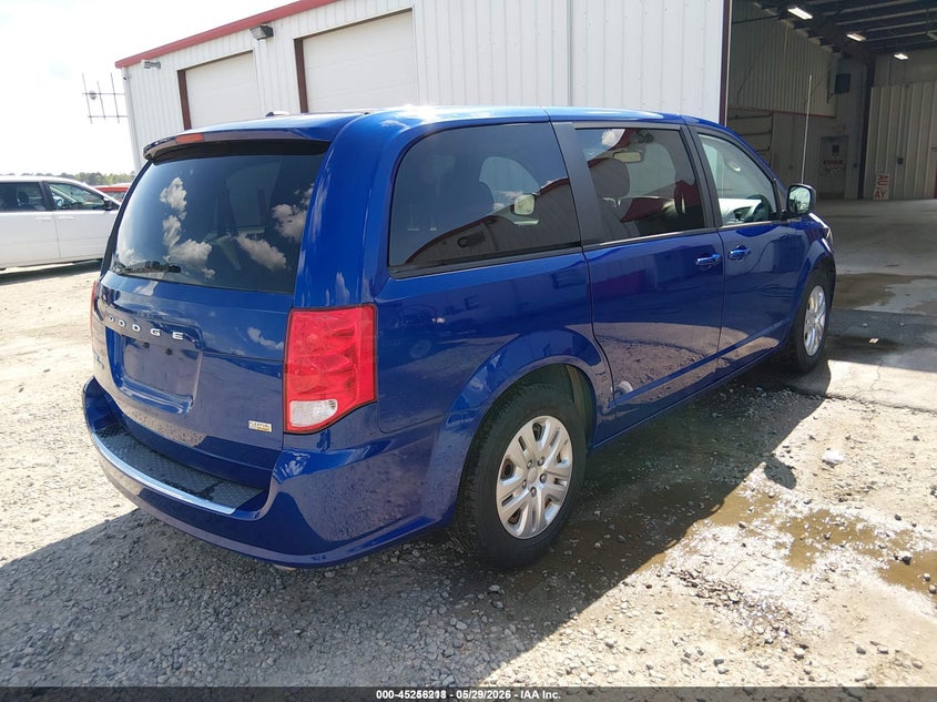 Vin: 2c4rdgbg6jr318629, lot: 45754038, dodge grand caravan se 20184