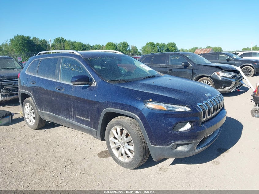 Vin: 1c4pjmdb5gw295649, lot: 45754043, jeep cherokee limited 2016 img_1