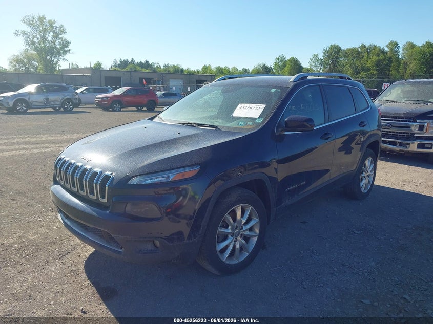Vin: 1c4pjmdb5gw295649, lot: 45754043, jeep cherokee limited 20162