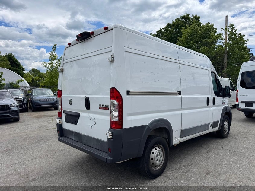 Vin: 3c6trvbg6he517078, lot: 45754044, ram promaster 1500 20174