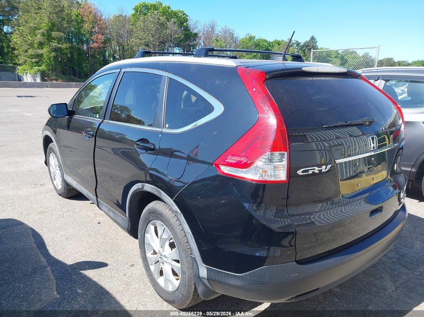 2012 Honda Cr-v 2.4 Cr-V Ex-L black Lot 111045256239 Vin 5J6RM4H77CL013653