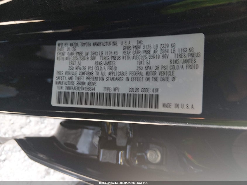 2026 Mazda Cx-50 Hybrid Premium Plus VIN: 7MMVAAEW2TN158594 Lot: 45256244