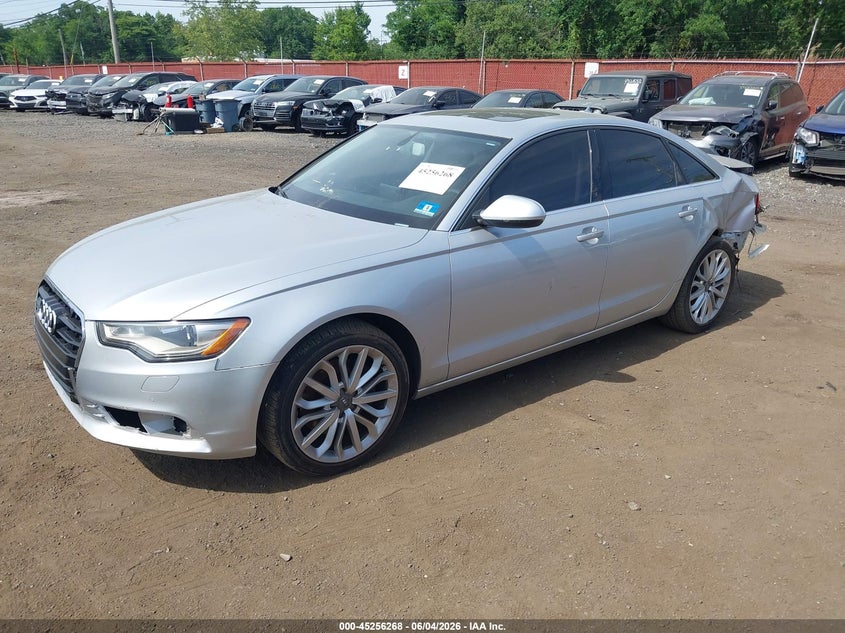 Vin: waugfafc7en057145, lot: 45754088, audi a6 2.0t premium 20142