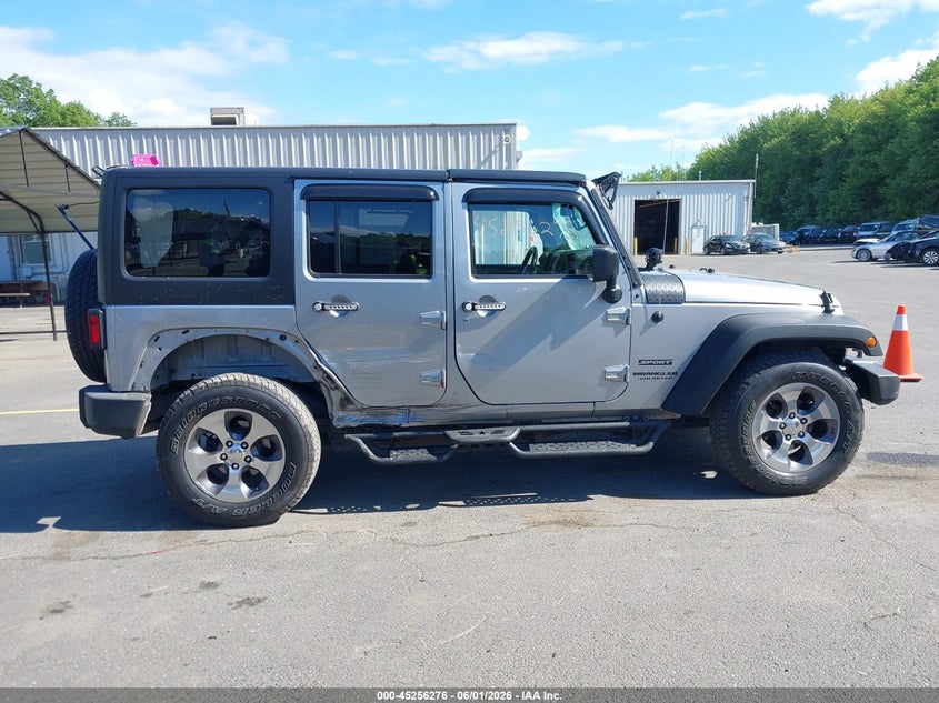 JEEP WRANGLER UNLIMITED 2017 VIN 1C4HJWDG5HL539170