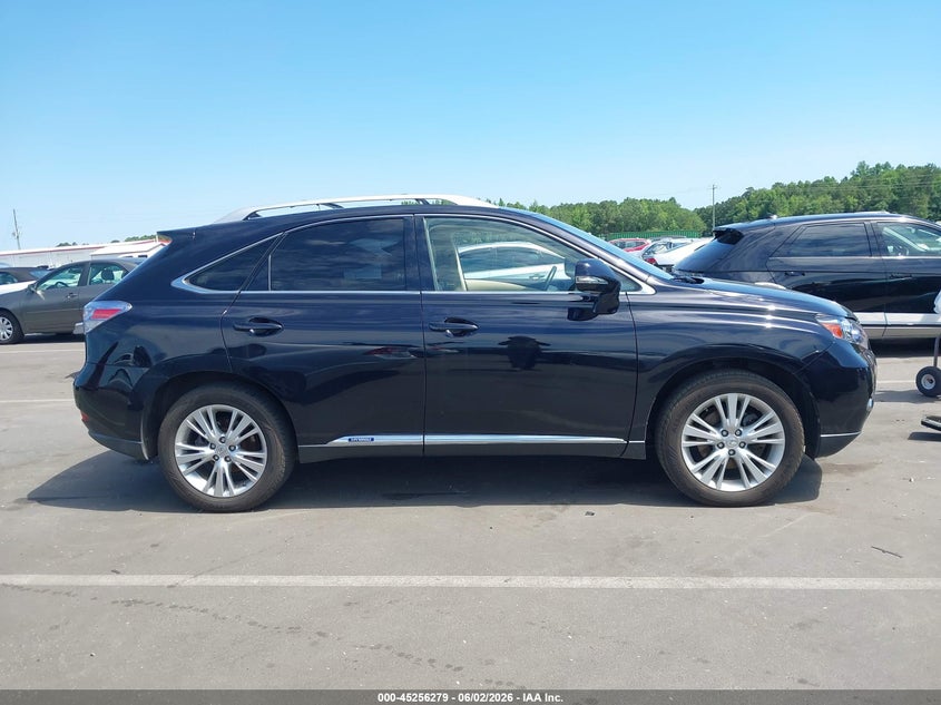 2012 Lexus Rx 450H VIN: JTJBC1BA9C2427792 Lot: 45256279