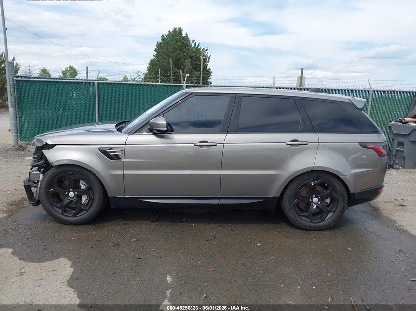 2019 Land Rover Range Rover Sport Hse VIN: SALWR2RV8KA815904 Lot: 45256323