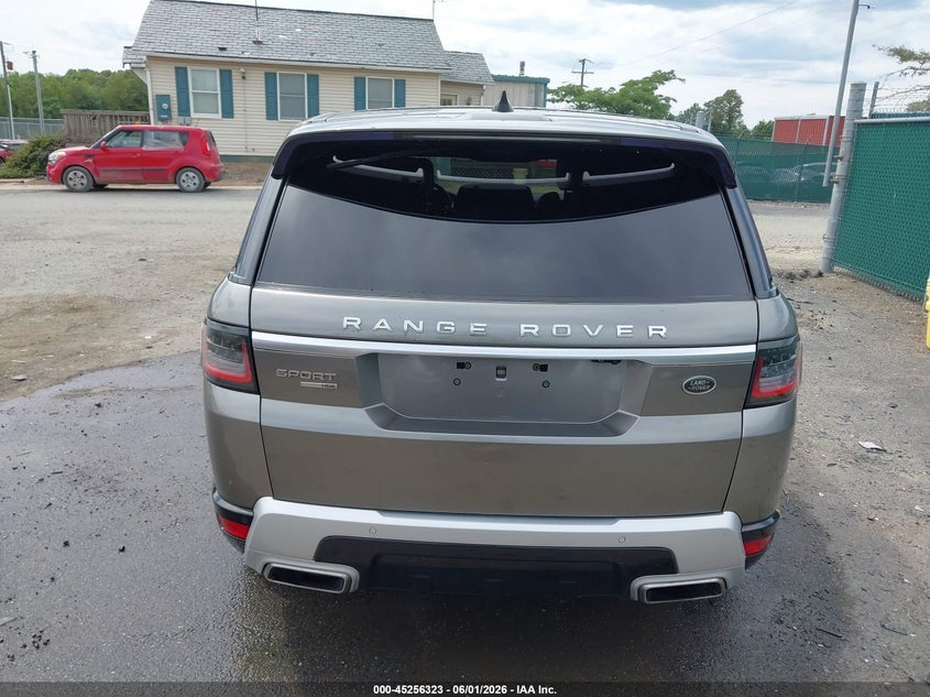 2019 Land Rover Range Rover Sport Hse VIN: SALWR2RV8KA815904 Lot: 45256323