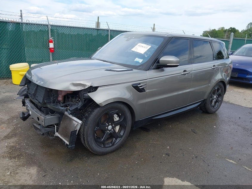 Vin: salwr2rv8ka815904, lot: 45754143, land rover range rover sport hse 20192