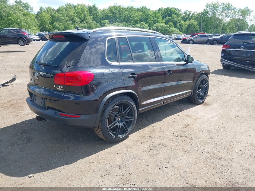 Vin: wvgbv3ax8ew034890, lot: 45754160, volkswagen tiguan r-line 20144