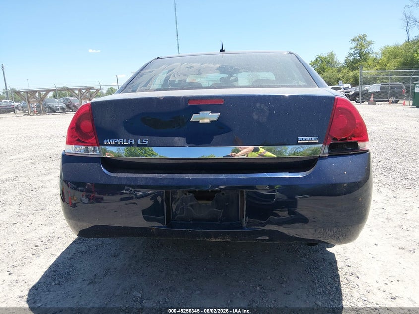 2008 Chevrolet Impala Ls VIN: 2G1WB58K181278633 Lot: 45256345